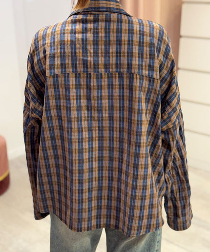Camicia quadri blu - Haveone
