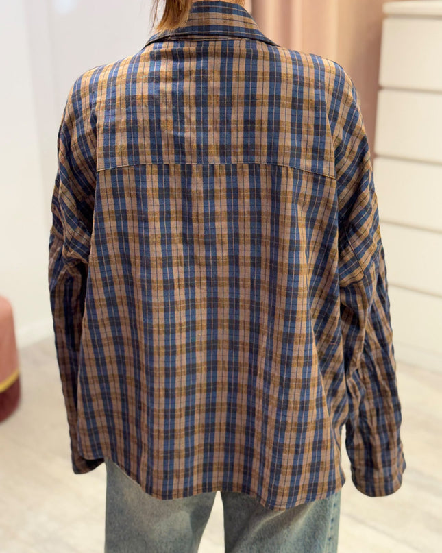 Camicia quadri blu - Haveone
