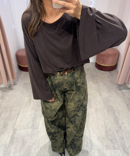 Maglia manica calla moro - Haveone