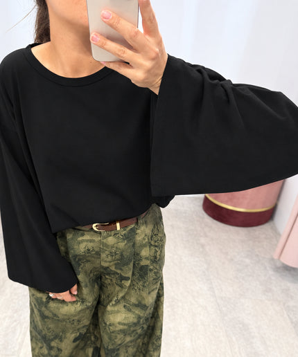 Maglia manica calla nera - Haveone