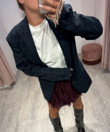 Mini gonna nuvola bordeaux PATTY - Aniye By