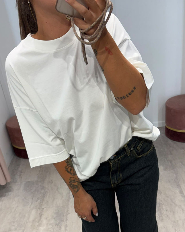 T-shirt basic mezza manica - Haveone