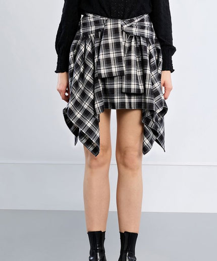 Gonna scozzese con nodo - Lili Sidonio