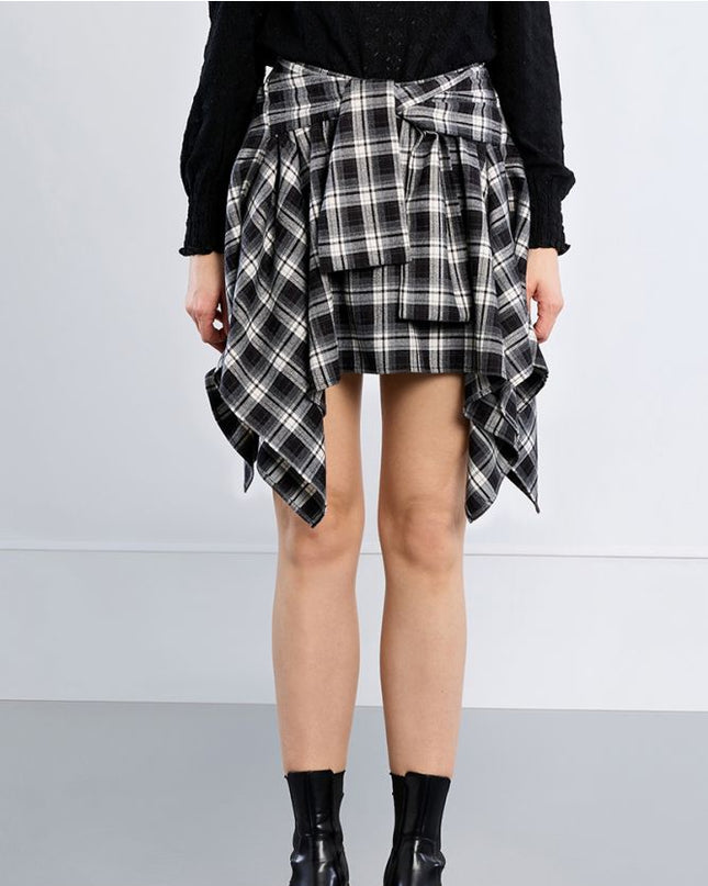 Gonna scozzese con nodo - Lili Sidonio