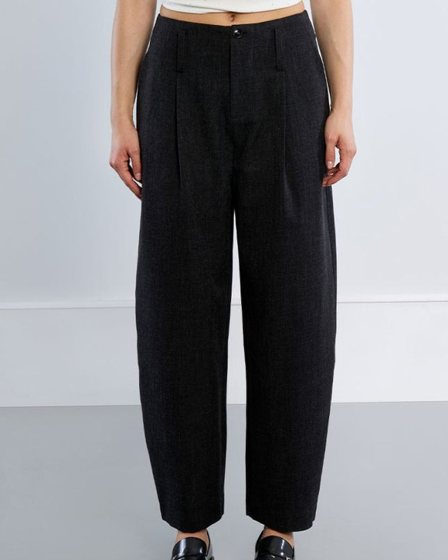 Pantalone barrel nero - Lili Sidonio