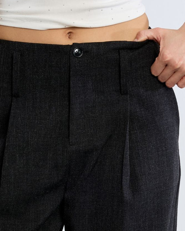 Pantalone barrel nero - Lili Sidonio