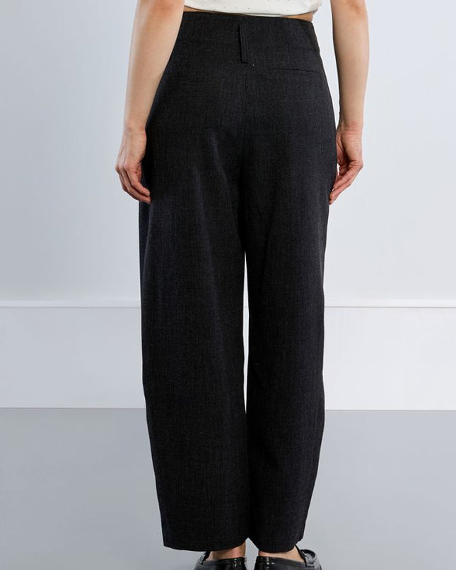 Pantalone barrel nero - Lili Sidonio