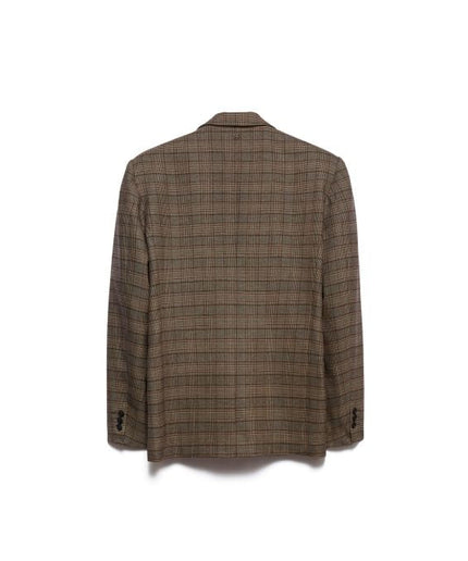 Blazer over cleo quadretti beige - Aniye By