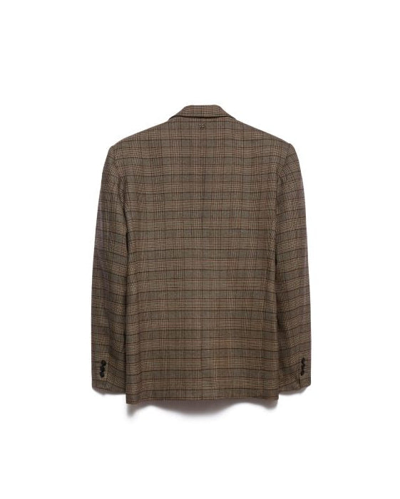 Blazer over cleo quadretti beige - Aniye By