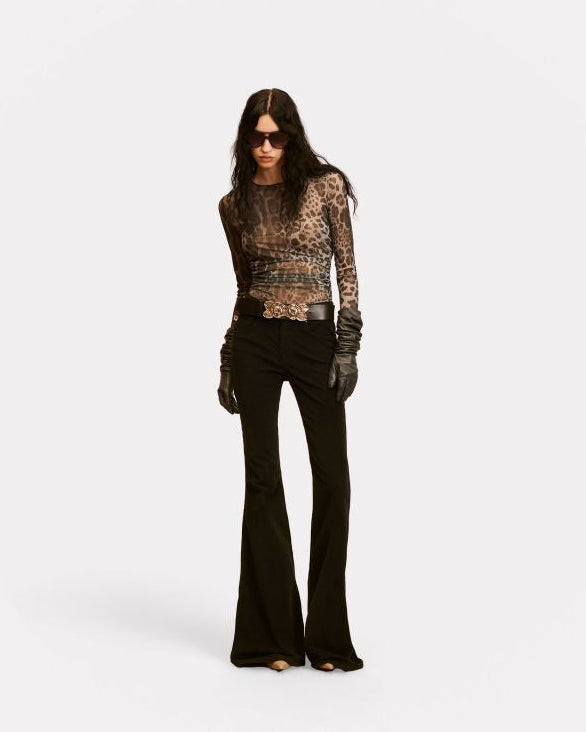 Pantalone a zampa nero - Aniye By