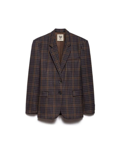 Blazer over Len vino check - Aniye By