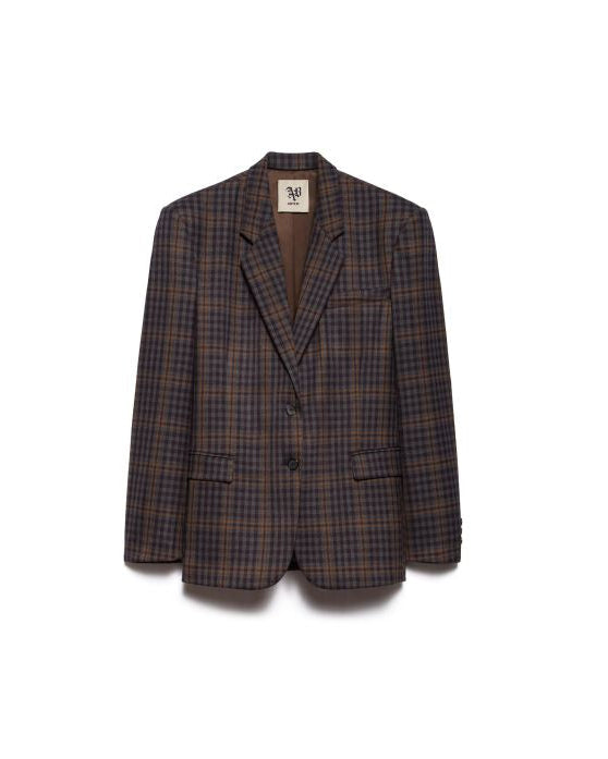 Blazer over Len vino check - Aniye By