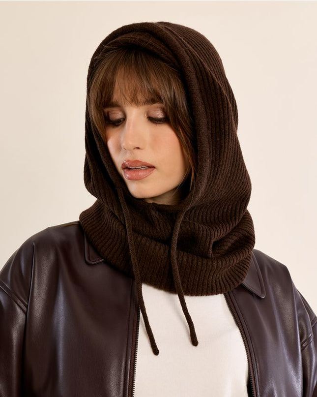 Balaclava morbida cioccolato - Lili Sidonio