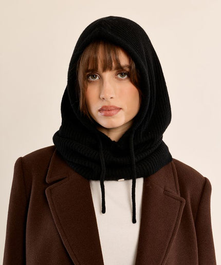 Balaclava morbida nero - Lili Sidonio