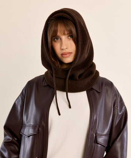 Balaclava morbida cioccolato - Lili Sidonio