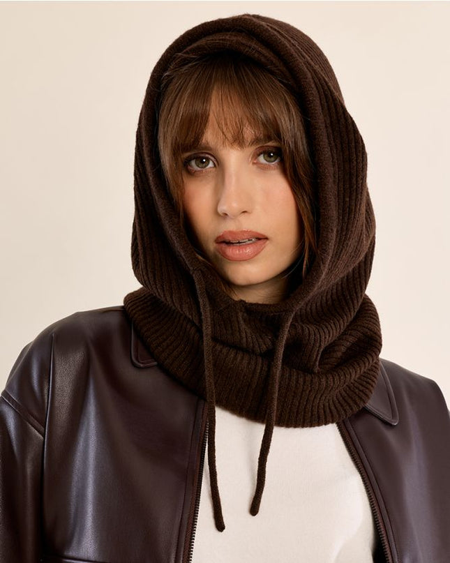Balaclava morbida cioccolato - Lili Sidonio