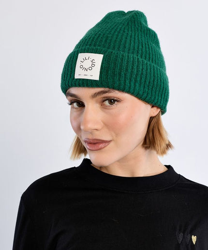 Berretto morbido verde - Lili Sidonio