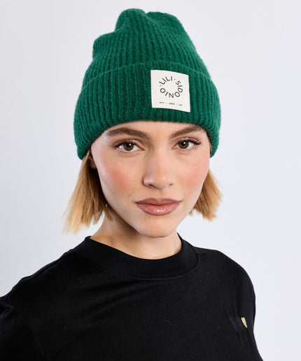 Berretto morbido verde - Lili Sidonio