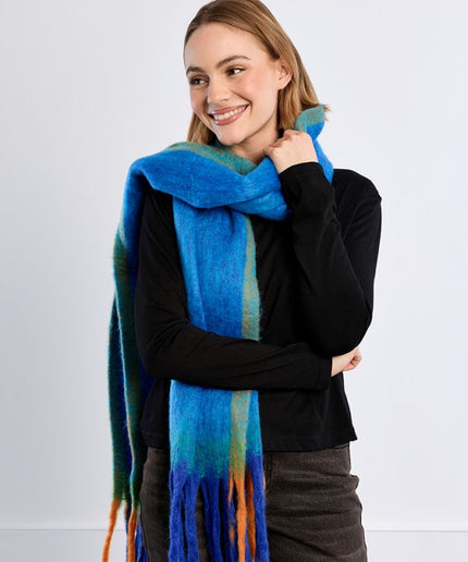 Sciarpa fluffy blu - Lili Sidonio
