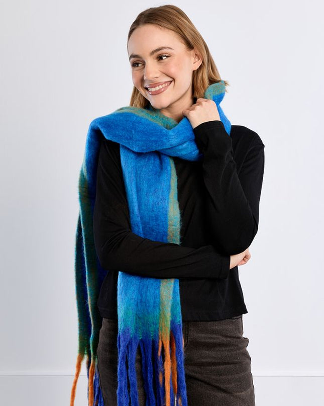 Sciarpa fluffy blu - Lili Sidonio