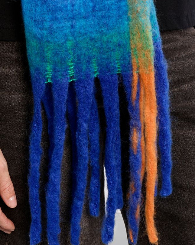 Sciarpa fluffy blu - Lili Sidonio