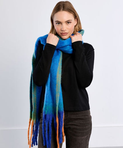 Sciarpa fluffy blu - Lili Sidonio