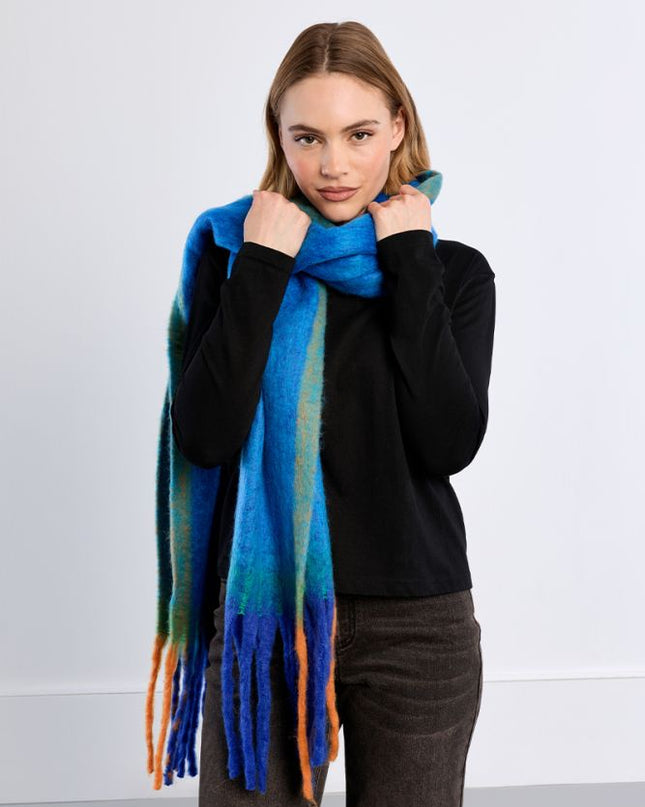 Sciarpa fluffy blu - Lili Sidonio